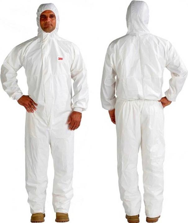 Produktbild 3M 45452XL Schutzanzug 4545 Kleider-Grösse: XXL Weiss (XXL)