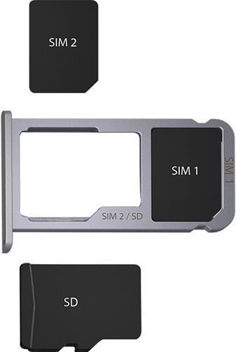 Produktbild ZTE Axon 7 (64 GB, Ion Gold, 5.50", Hybrid Dual SIM, 20 Mpx, 4G)