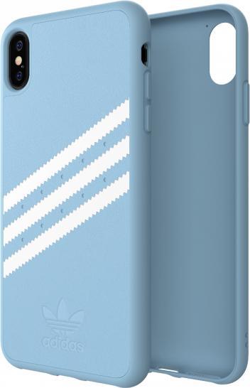 Image du produit adidas PU Moulded Case suede bleu clair/blanc (Apple iPhone XS Max)