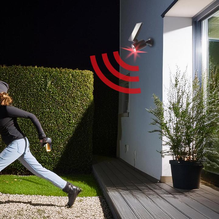 Image du produit Maclean Kamera-Attrappe mit blinkendem LED-Licht SOL1801S Solarbetrieben Bewegungsmelder
