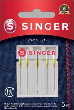 Singer Stretch Needle 80/12 5PK sewing machine