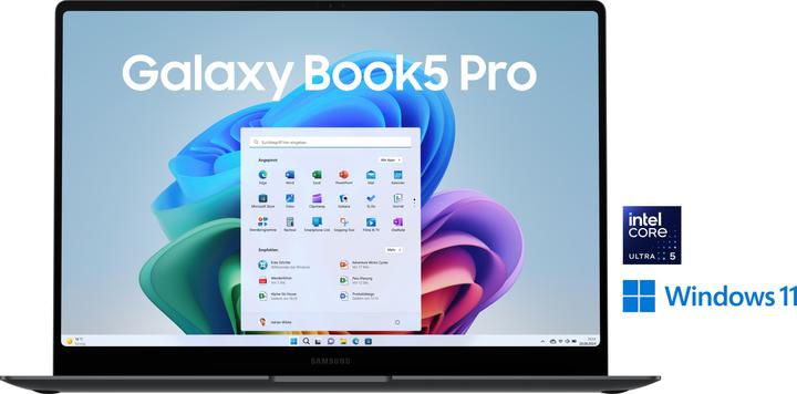 Immagine prodotto Samsung Galaxy Book5 Pro (16", Intel Core Ultra 5 226V, 16 GB, 512 GB, DE)