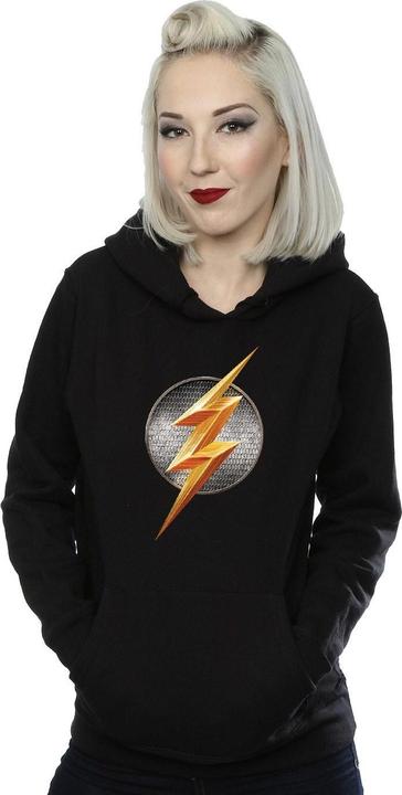 Immagine prodotto Justice League Movie Flash Emblem Felpa con Cappuccio Donna (XL)