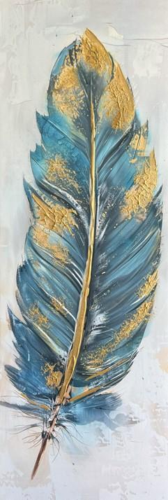 Produktbild Styler Handpainting 30x90 Feather (30 x 90 cm)