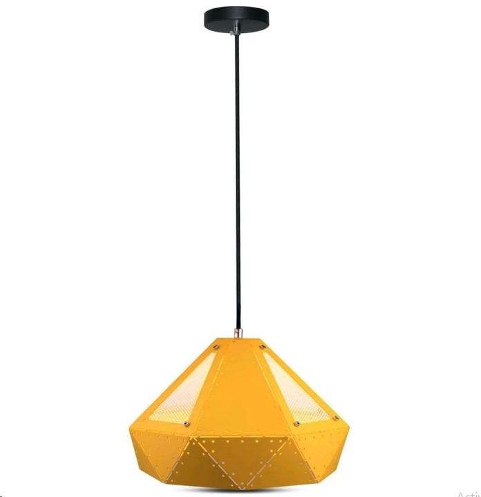 Immagine prodotto V-TAC VT7310Y Lampada a sospensione Pastello Prisma Giallo 310 x 180 mm (E27)