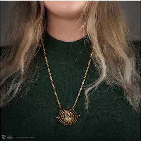 Image du produit Cinereplicas Harry Potter : Collier Time Turner (Alliage de zinc + sable)