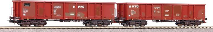 Actual product image Piko Set of 2 Off. Goods wagon Eaos beet transport CH VTG VI (Track VI)