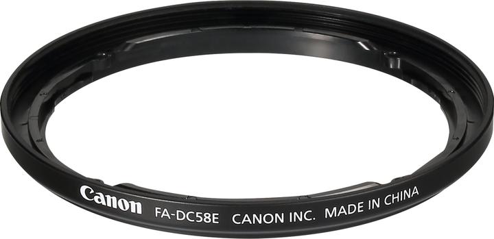 Actual product image Canon FA-DC58E Filter Adapter (Filter adapters, 58 mm)
