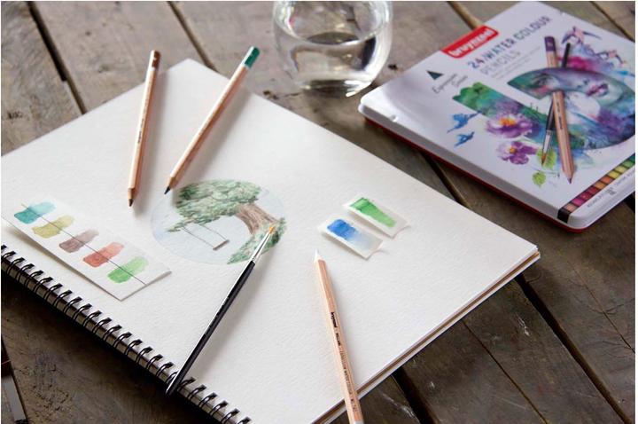 Image du produit Bruynzeel EXPRESSION - Crayons d'aquarelle (Multicolore, 24 x)