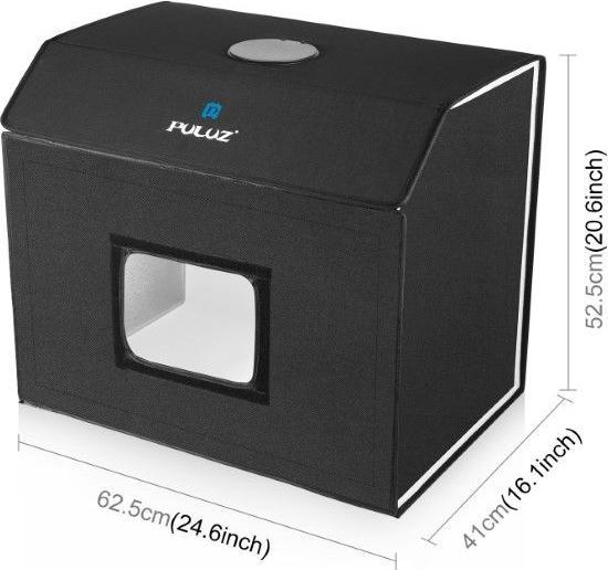 Immagine prodotto Puluz Scatola luminosa per studio fotografico 60 x 40 cm (PU5064EU) (Casella di registrazione)