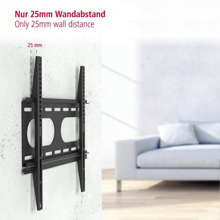 Actual product image Hama TV wall mount FIX Ultraslim (Wall, 56", 50 kg)