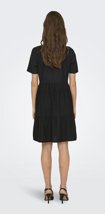 Produktbild Only Normal geschnitten V-Ausschnitt Kurzes Kleid Glockenförmiges Kleid (XL)