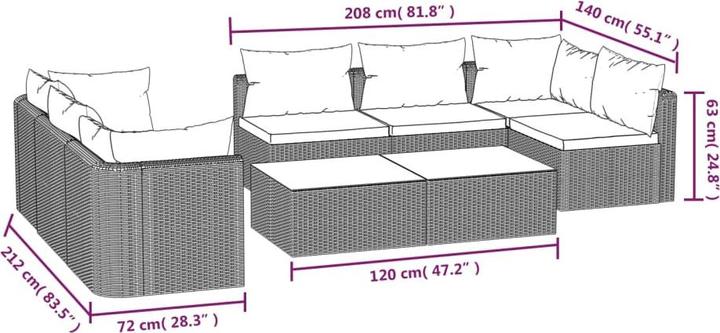 Immagine prodotto VidaXL Canapé de jardin