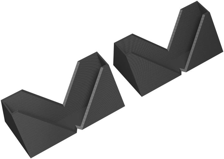 Produktbild Feldherr 3D39SET - 2er Set Kartenhalter für Monopoly - Ereigniskarten / Gemeinschaftskarte (Kunststoff)