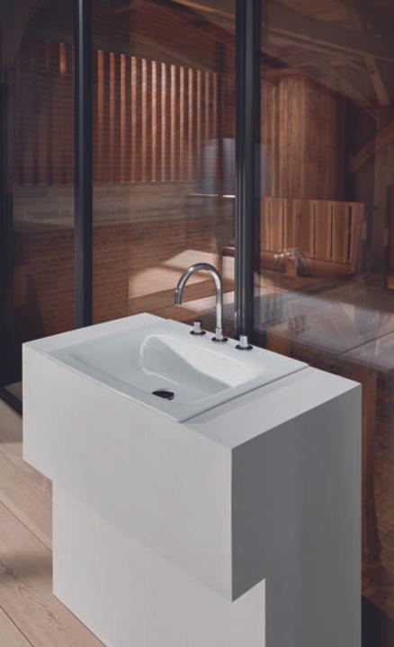 Produktbild Bette Einbauwaschbecken Lux 60 cm wei A160-000 (490 mm, 600 mm)