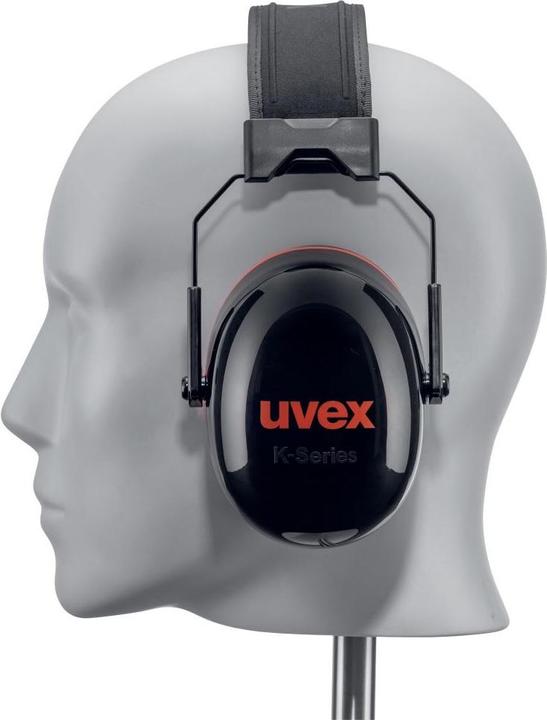 Actual product image Uvex Safety Earmuffs K30 black, red SNR 36 dB SizeL, M, S (1 x)