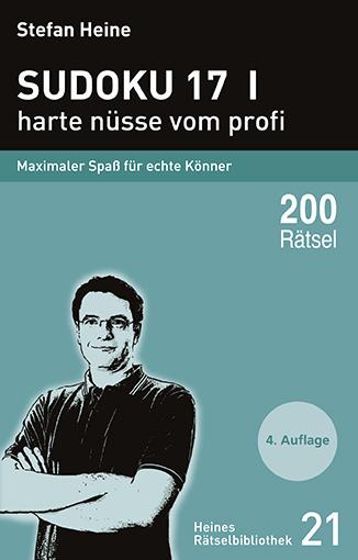 Image du produit Sudoku 17 - harte nüsse vom profi (Allemand, Stefan Heine, 2008)