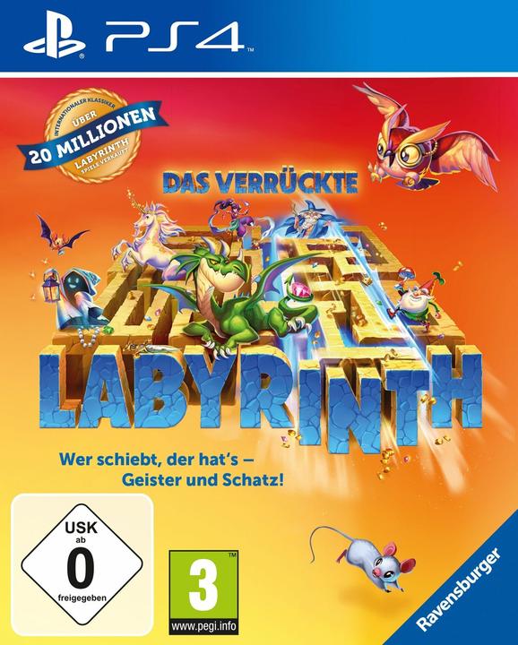 Produktbild Das verrückte Labyrinth (PS4, DE)