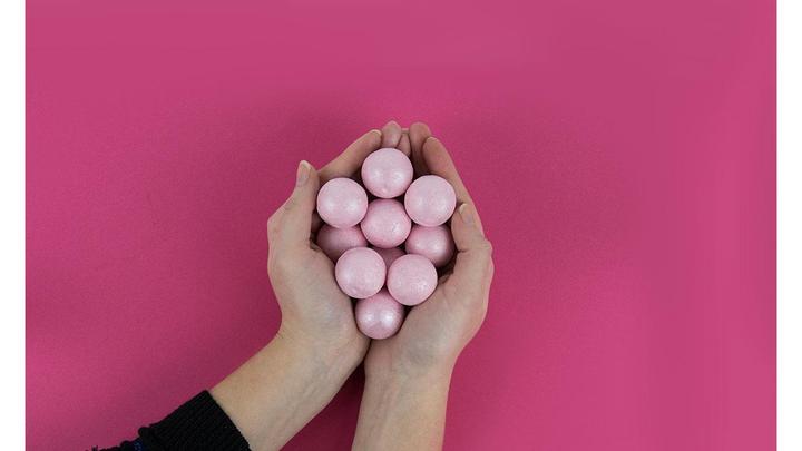 Actual product image TOP Rose wine bath bombs (Bath bombs)