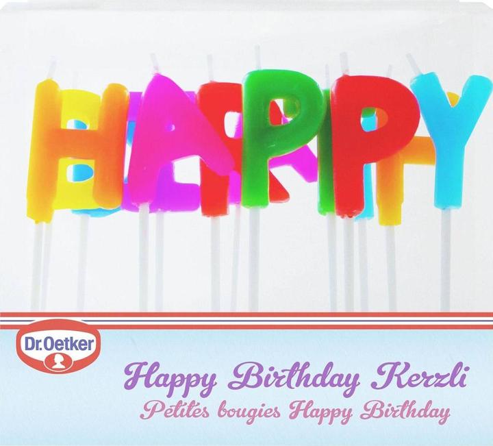 Actual product image Dr. Oetker Happy Birthday