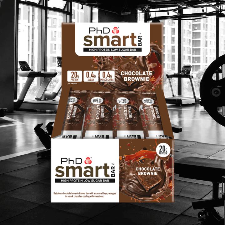 Actual product image PhD Nutrition Smart bar (Chocolate brownie, 12 pcs., 768 g)
