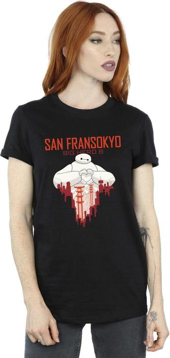 Image du produit Disney - T-shirt BIG HERO BAYMAX SAN FRANSOKYO HEART - Femme (XL)