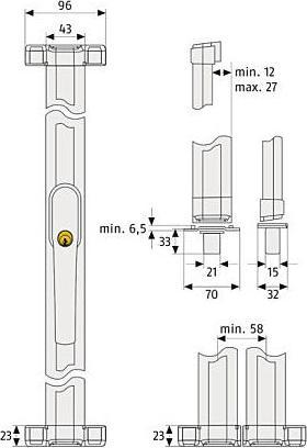 Immagine prodotto Abus FOS550 S AL0089