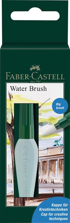 Produktbild Faber-Castell Wassertankpinsel ""Water Brush"", broad Pinsel mit Synthetikhaar, Fassungsvermögen: 6 ml