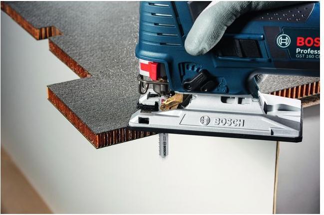Actual product image Bosch Professional Zubehör PRO Plastics PVC clean T302H Jigsaw blade, 132 mm, 5 pcs.