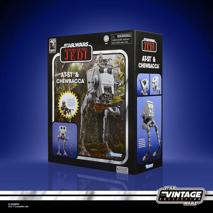 Produktbild Hasbro Star Wars Episode VI - AT-ST & Chewbacca