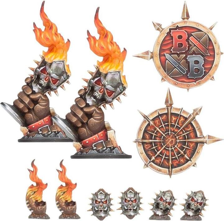 Actual product image Games Workshop Blood Bowl - The Doom Lords - Chaos Chosen Blood Bowl Team (Plastic)