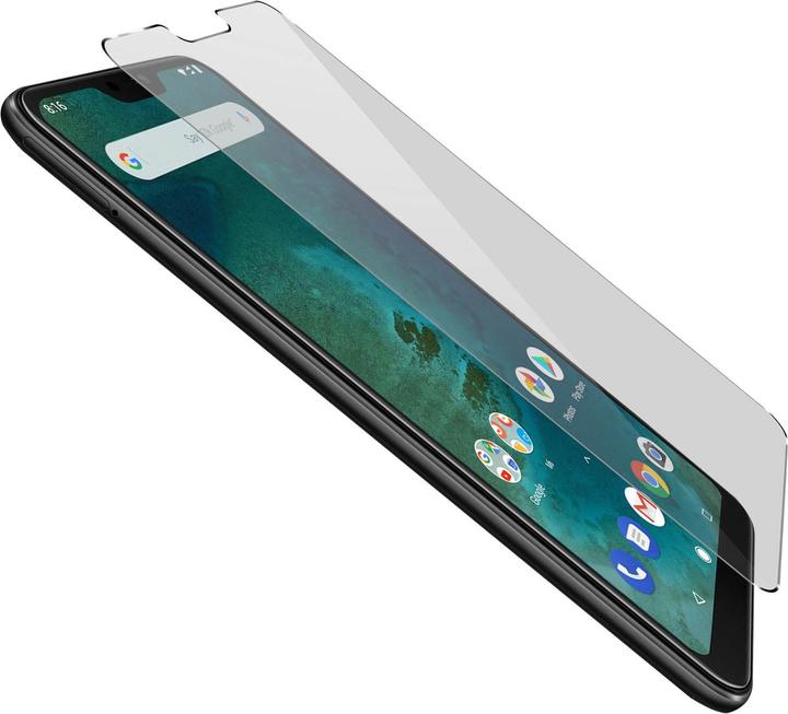 Actual product image Avizar Crystal clear film, glass screen protector (1 Piece, Mi A2 lite)