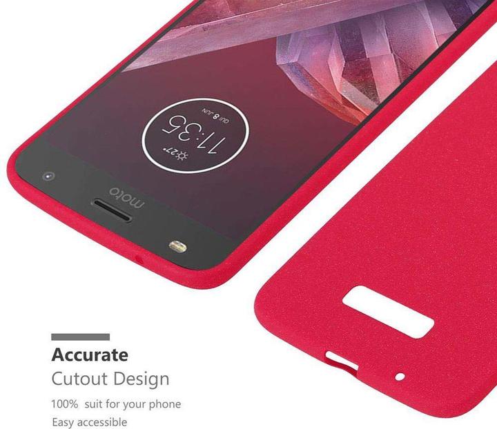 Produktbild Cadorabo TPU Frosted Cover (Motorola Moto Z2)