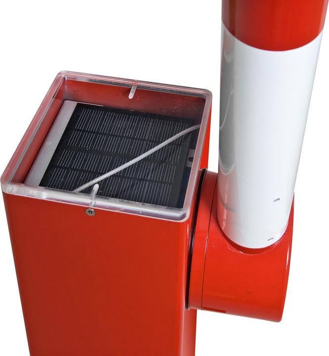 Produktbild Moravia COMPACT Solar Elektroschranke 2150 mm Sperrschranke mit Solarmodul