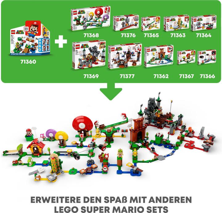 Actual product image LEGO Toad's Treasure Hunt Expansion Set (71368, LEGO Super Mario)