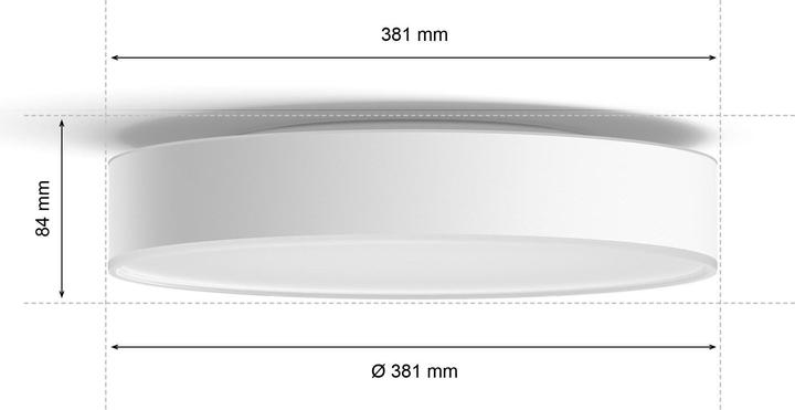 Actual product image Philips Hue White Ambiance Enrave (2400 lm)