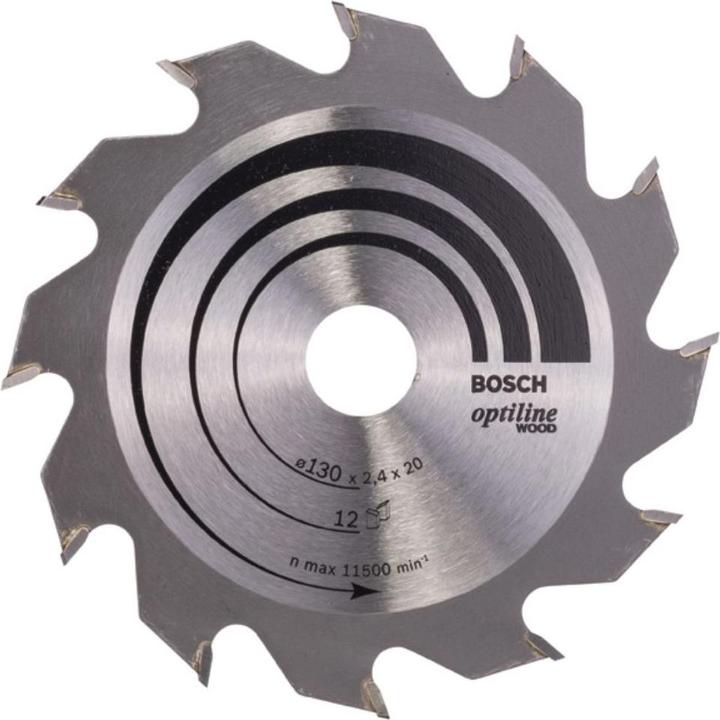Bosch Professional Zubehör PRO Wood circular saw blade, 130 x 2.4 x 20 mm