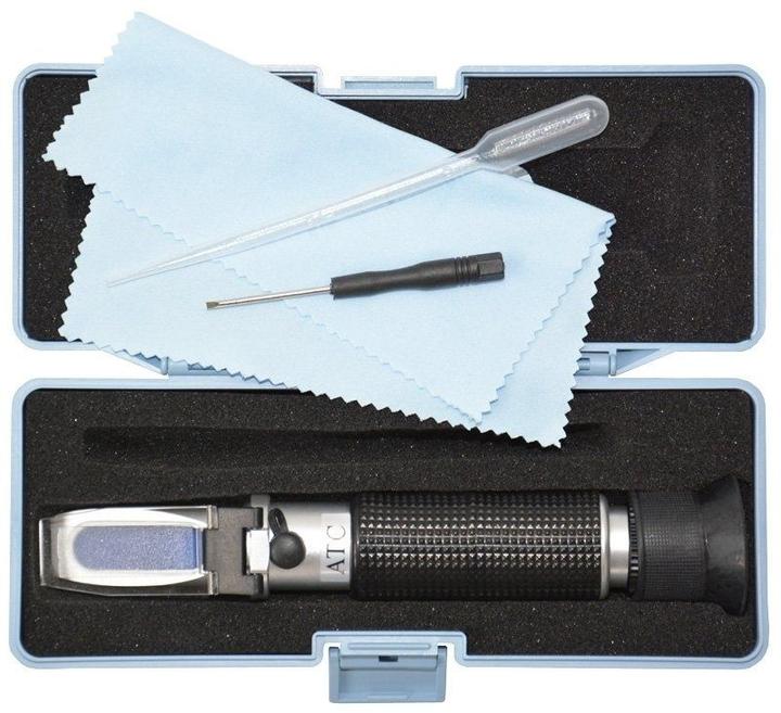 Actual product image Sixtol Refractometer for measuring alcohol percentages by volume AT 80