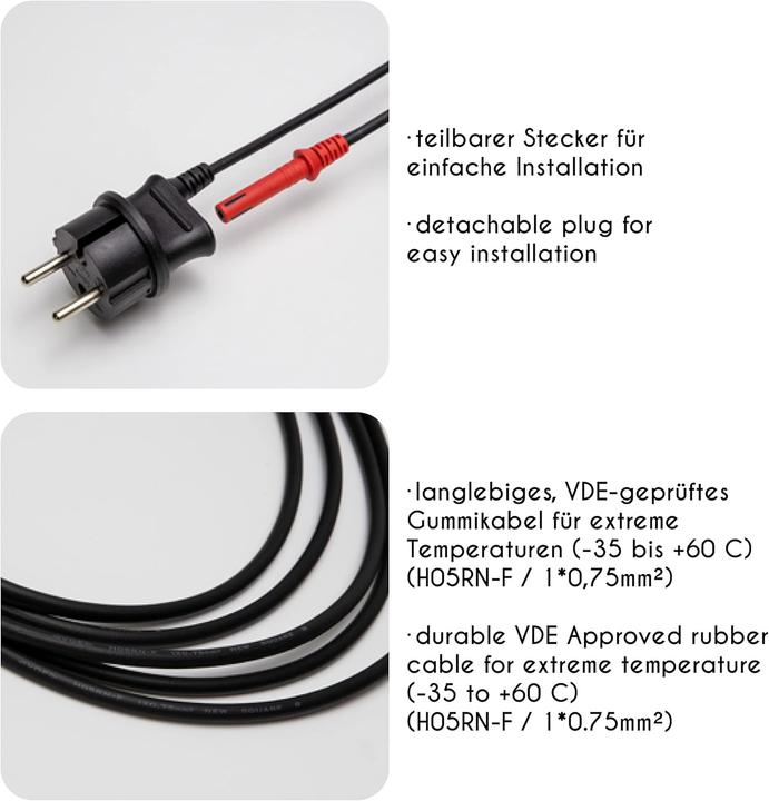 Image du produit Hellum Chaîne de bougies filament LED 20flg extérieur (22 m)