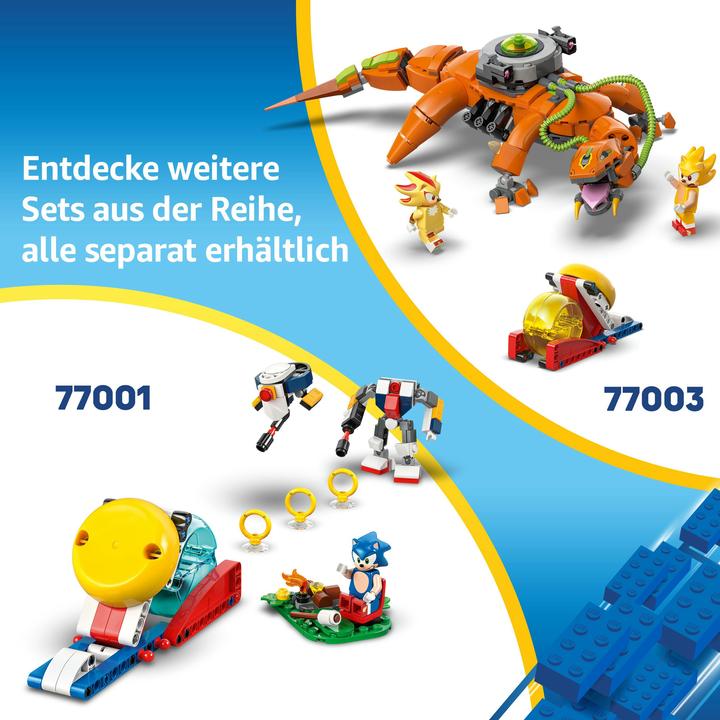 Actual product image LEGO Cyclone vs. Metal Sonic (77002, LEGO Sonic)