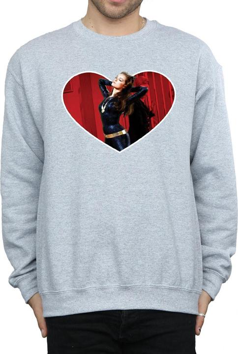 Immagine prodotto Batman TV Series Catwoman Heart Felpa Uomo (3XL)