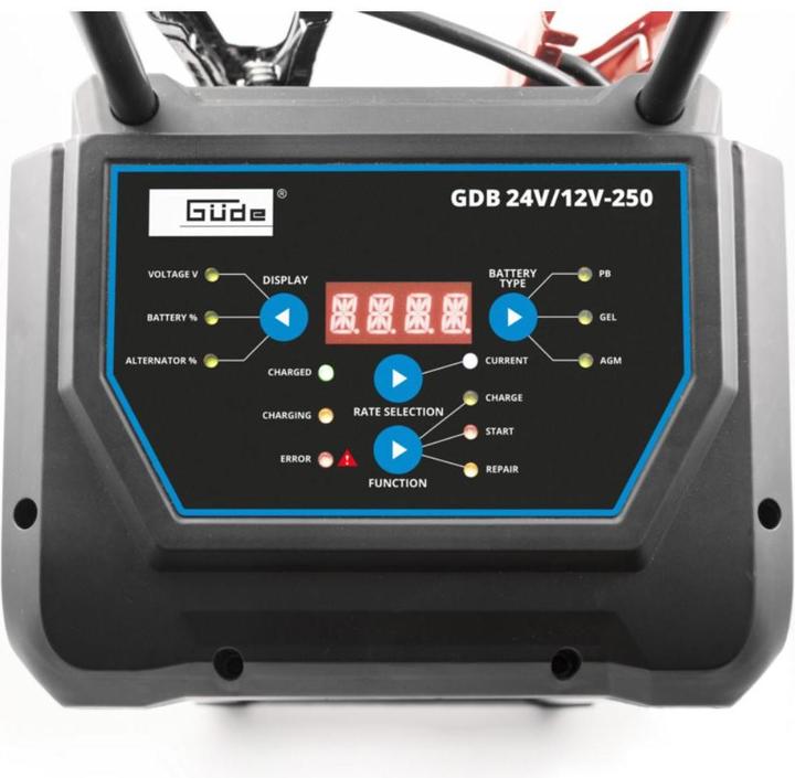 Image du produit Güde Chargeur de batterie Digital GDB 24V/12V-250 (24V, 16 A)
