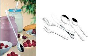 Immagine prodotto Esmeyer 156-119 Posate, acciaio inox, argento, 21 x 1 x 1 cm (12 Pezzo/i, Set di posate)