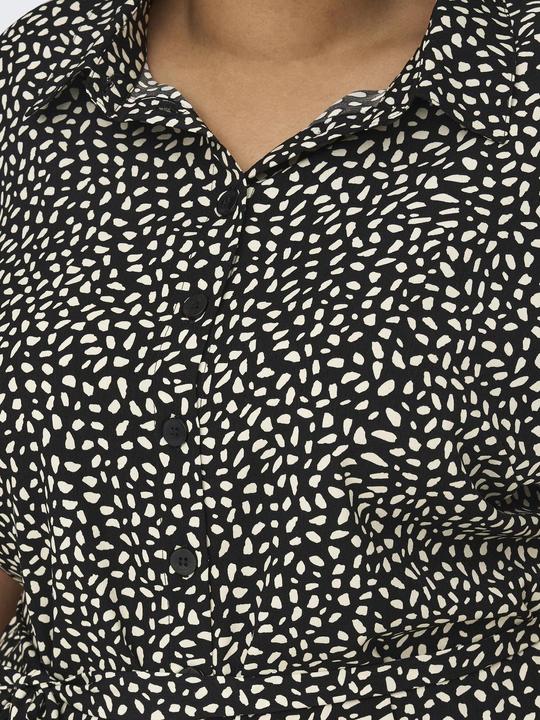 Produktbild Only Curvy Taillengürtel Blusenkleid (50)
