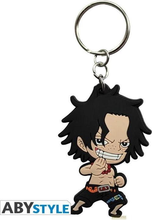 Actual product image ABYstyle - ONE PIECE - PVC Keychain "Ace SD"