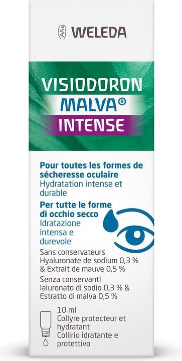Weleda VISIODORON MALVA Intense Gtt Opht Tropffl 10 ml (10 ml, 10 ml Augentropfen)