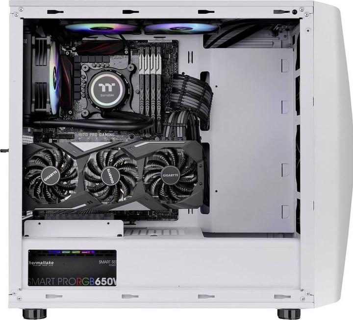 Actual product image Thermaltake Commander C34 TG Snow (ATX, mATX, Mini-ITX)