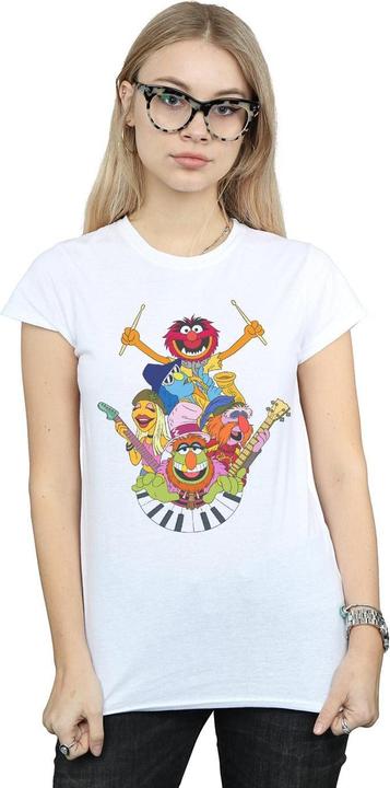 Immagine prodotto Disney The Muppets Dr Teeth And The Electric Mayhem Maglietta Donna (XXL)