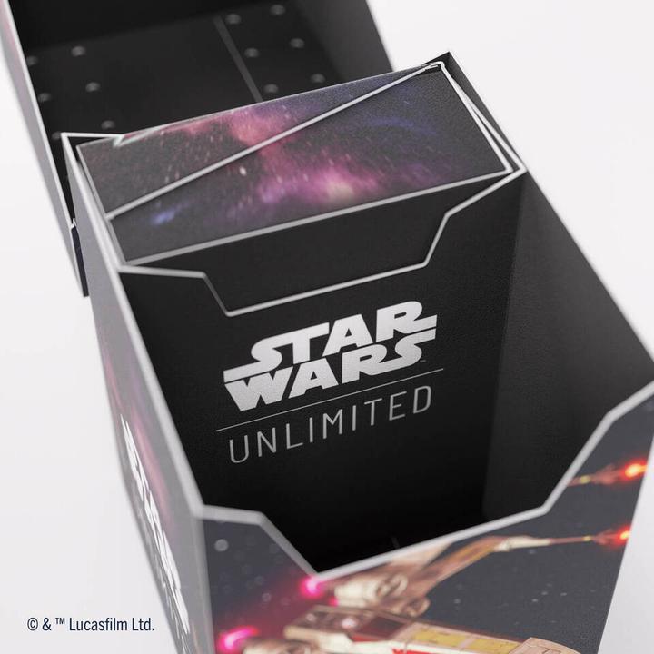 Actual product image Gamegenic Star Wars: Unlimited Soft Crate - X-Wing/TIE Fighter