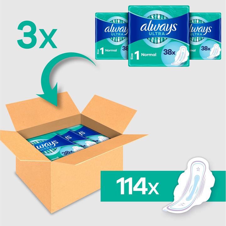 Produktbild Always Ultra Day (114 x, Damenbinden)